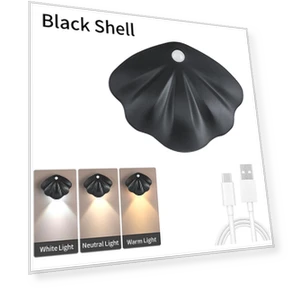 Shell Shaped Motion Sensor Wall Lamp Spotlight — Night Lights, Your Department Home