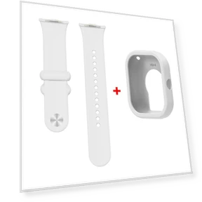 Silicone Watch Strap with Protective Case — Smartwatch Straps, Redmi