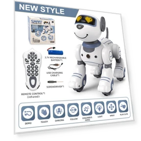 Smart Electronic Pet Robot Dog — Interactive Figures & Robots, Kidsly