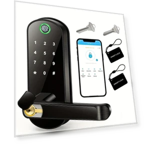 Smart Fingerprint Door Lock — Smart Home Security, Auto Launcher