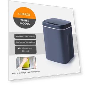 Smart Induction Trash Can — Kitchen Cans, WTEMPO