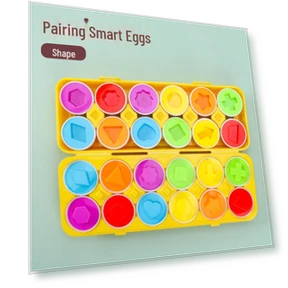 Smart Learning Eggs — Infant & Early Childhood Playthings, Toys Space