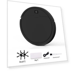 Smart Robot Vacuum with 4-in-1 Functionality — Smart Cleaning Robots, Peach Bloom