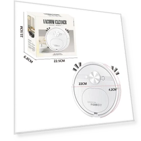 Smart Sweeping Robot 3-in-1 Vacuum — Smart Cleaning Robots, Auto Launcher