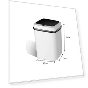 Smart Touchless Trash Can — Kitchen Cans, HomeStorage