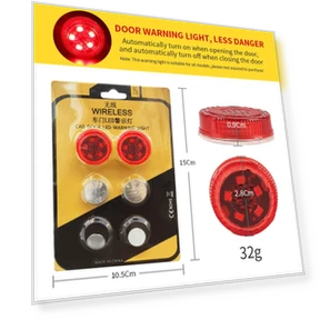 Universal Car LED Door Warning Light — Vehicle Safety Signals, Cars Auto Home