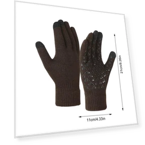 Winter Motorcycle Gloves with Touchscreen — Gloves, Rustic Elegance House