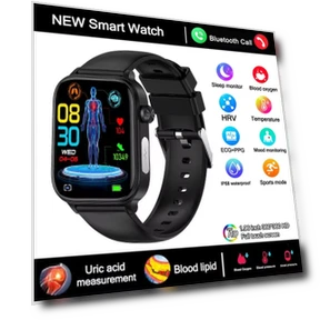 Blood Lipid Testing Smartwatch with ECG and Health Monitoring — Smartwatches, Lucky Start