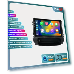 Car Multimedia System with CarPlay and Android Auto — In-Dash, Hizpo