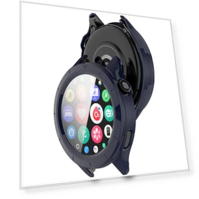 Case and Tempered Glass Screen Protector — Smartwatch Protectors, Xiaomi