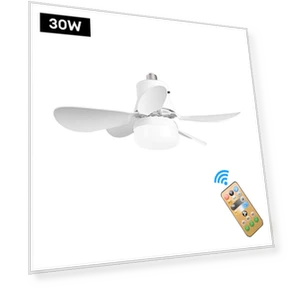 Ceiling Fan with Remote Control and LED Light — Ceiling Fans, Refreshing Home