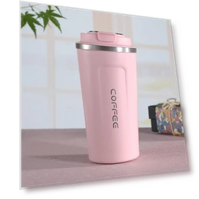Coffee Thermos with Smart Temperature Display — Travel Drinkware
