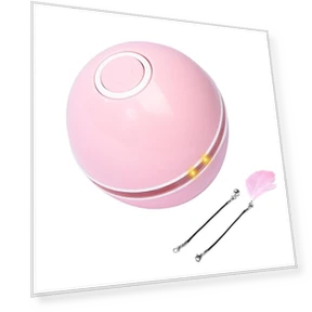 Colorful LED Smart Electric Cat Toys — Balls, JUN JUN