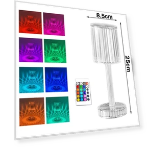 Desktop Lamp with Crystals and Diamonds — Kids' Lamps, YWZT Decorative lights