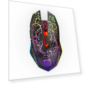 Dual Mode Silent Gaming Mouse with RGB Lighting — Gaming Mice, Computer boost