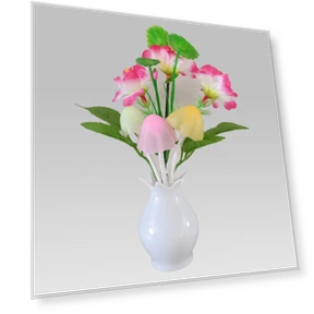 LED Night Light Shaped Like a Rose Flower — Night Lights, LivingHousehold