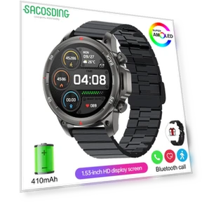 Men's Sports Smart Watch with Compass Fitness Tracker — Smartwatches, SACOSDING