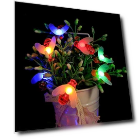 Outdoor Waterproof Solar LED String Lights — Outdoor String Lights, AI Supermarket