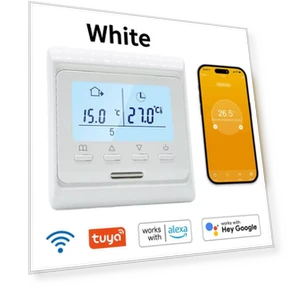 Programmable Thermostat — Smart Climate Control, Tuya