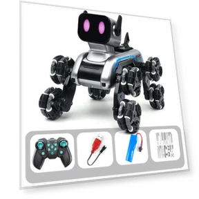Remote Control Robot Dog Toy — Interactive Figures & Robots, Lntelligent Living Hall