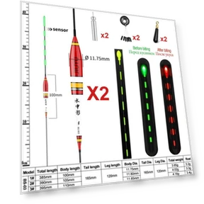 Smart Fishing Float Bite Alarm with Color Changing LED Light — Bite Indicators, Onlyou