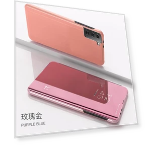 Smart Mirror Leather Flip Phone Case with Stand — Flip Cases, case-A1