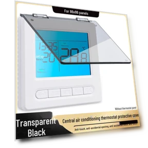 Smart Thermostat with Dust and Touch Protection — Smart Climate Control, AI Supermarket