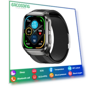 Smart Watch with ECG and Blood Pressure Monitoring — Smartwatches, SACOSDING