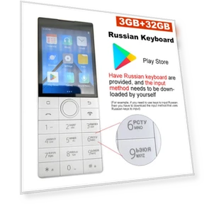 Smartphone with Russian Keyboard — Tablets & E-Readers, QIN