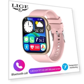 Smartwatch with Body Temperature Measurement — Smartwatches, LIGE