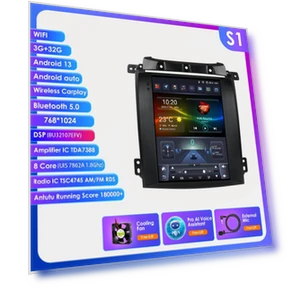 Tesla Style Car Radio with CarPlay and Android Auto — Car Accessories & Gadgets, Hizpo