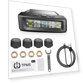 Tire Pressure Monitoring System with External Sensors — Aftermarket TPMS Solutions, Lntelligent Living Hall