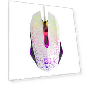 Two-Mode Silent Gaming Mouse with RGB Lighting — Gaming Mice, Computer boost