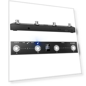 Wireless MIDI Foot Controller — Footswitches, Miwayer