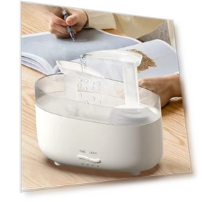 Air Humidifier Essential Oil Diffuser — Air Moisturizers, Hobbies mall
