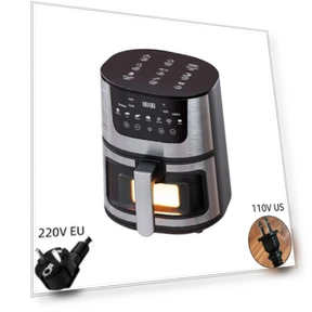 Automatic Intelligent Air Fryer — Air Fryers, Factory Discount Outlet