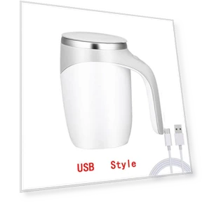 Automatic Self-Stirring Magnetic Mug — Beverage Warmers, Fresh Steps