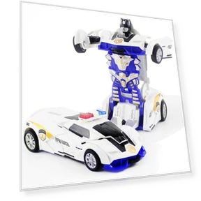 Automatic Transformer Robot with One Key — Interactive Figures & Robots, Bai Fen Bai Toys