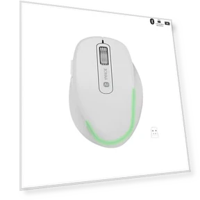 Dual Mode Wireless Rechargeable Silent AI Mouse — Mouse Pads, SeenDa