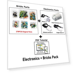 High-Tech Robotics Construction Basic Building Blocks Set — Construction Kits, WeDoing