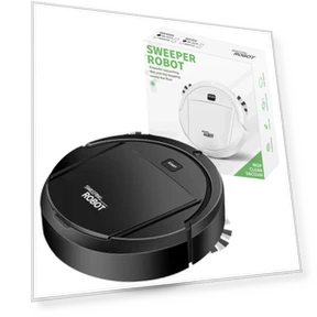 Intelligent Cleaning Robot Vacuum — Smart Cleaning Robots, Trendy Accessorie