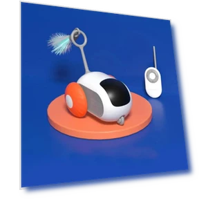 Interactive Cat Toy with Remote Control — Interactive Animal Companions, NATAWA