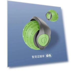 Interactive Smart Rolling Ball Toy — Cat Playthings, Diana Pet Stuff