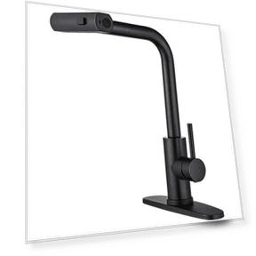 Kitchen Faucet with Pull-Down Sprayer — Smart-Touch Kitchen Faucets, Refreshing Home