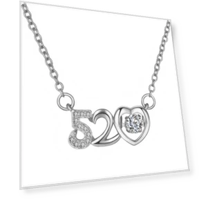 Qixi Small Smart 520 Clavicle Chain — Smart Jewelry, FOXANRY Jewelry