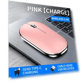 Rechargeable Bluetooth Silent Ergonomic Wireless Mouse — Mouse Pads