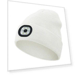 Rechargeable Knitted Beanie with LED Lighting — Beanies, Smart Mouse