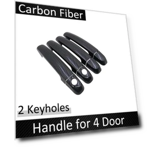 Smart Carbon Fiber Door Handle — Car Door Entry Guard