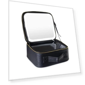 Smart Cosmetic Bag with LED Lighting — Cosmetic Cases, Makeup Kits