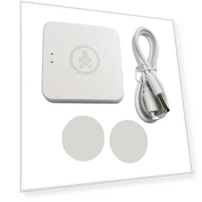 Smart Human Presence Detector — Smart Home Security, White Dream